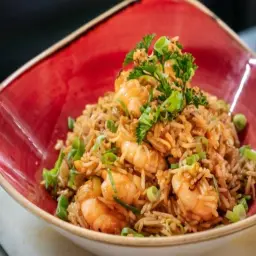 Sayadiyah Rice with Shrimp